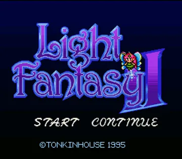 Light Fantasy II (Japan) screen shot title